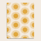 Boho Summer Sun Pattern I Golden Notebook Gallery Image 4