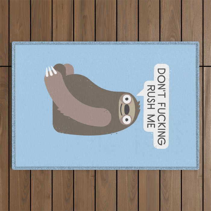 No Hurries Outdoor Rug Gallery Image 1