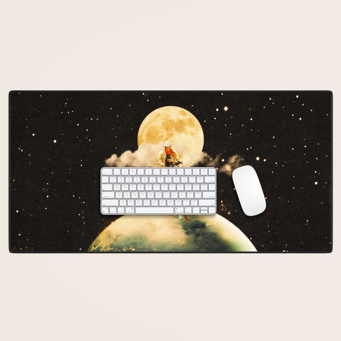 Cowboy In Space Desk Mat Gallery Image 1