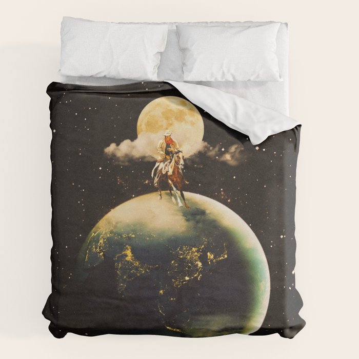 Cowboy In Space Duvet Cover Gallery Image 2