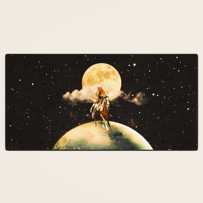 Cowboy In Space Desk Mat Gallery Image 3