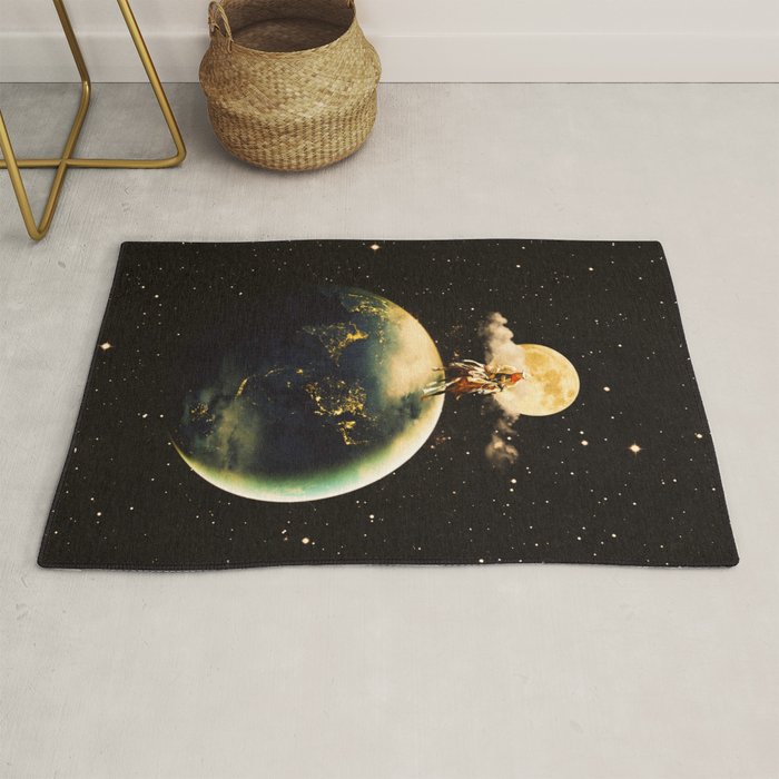Cowboy In Space Rug Gallery Image 1