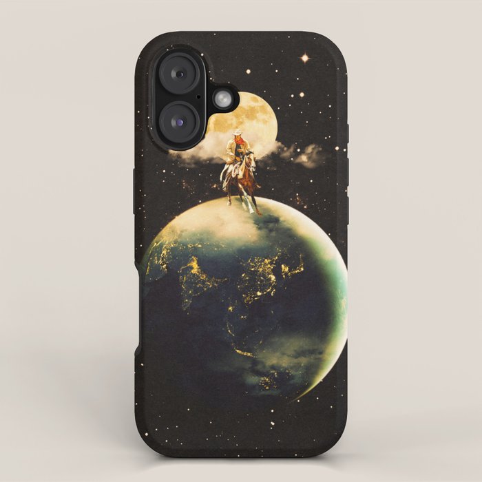 Cowboy In Space iPhone Case Gallery Image 1