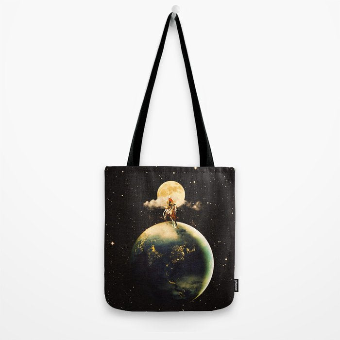 Cowboy In Space Tote Bag Gallery Image 2
