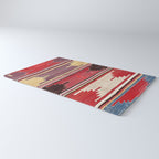 Nevsehir Cappadocian Central Anatolian Kilim Print Rug Gallery Image 3