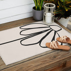 Minimal Flora #2 Outdoor Rug Gallery Image 2