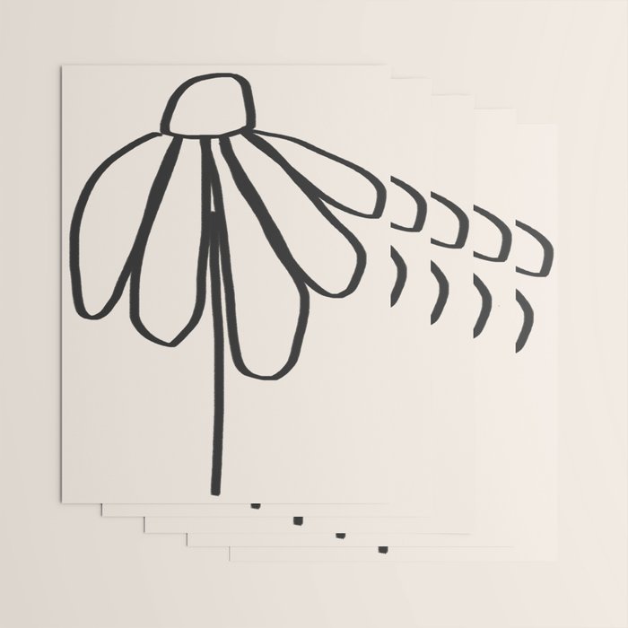 Minimal Flora #2 Wrapping Paper Gallery Image 3
