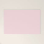 Modern blush pink solid color background design Welcome Mat Gallery Image 1