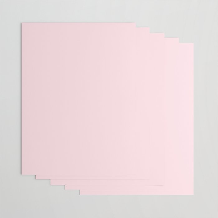 Modern blush pink solid color background design Wrapping Paper Gallery Image 3