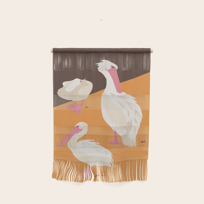 Pelicans Wall Hanging Gallery Image 1