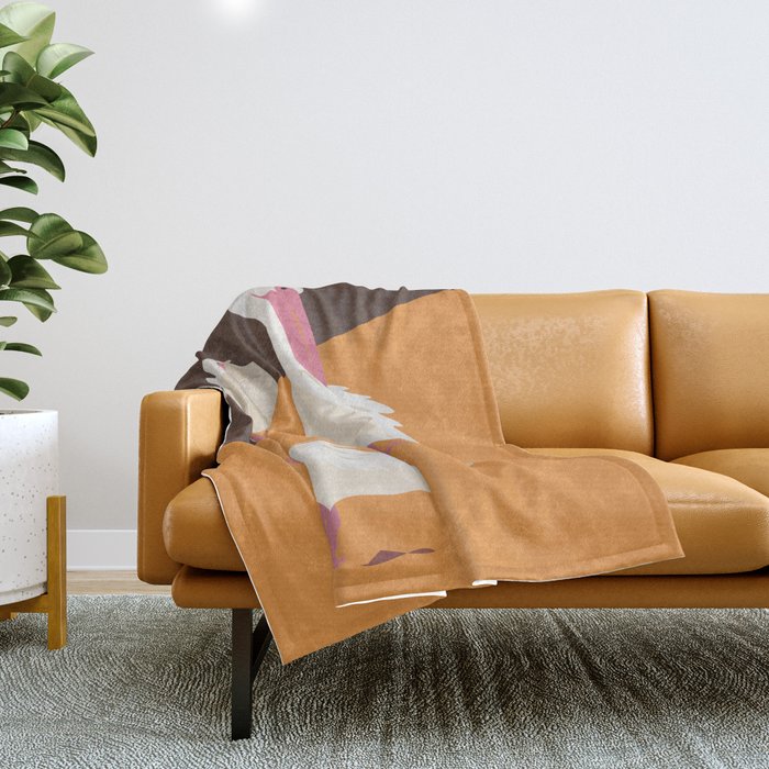 Pelicans Throw Blanket Gallery Image 1