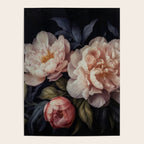 Moody Vintage Dark Baroque Florals  Poster Gallery Image 4