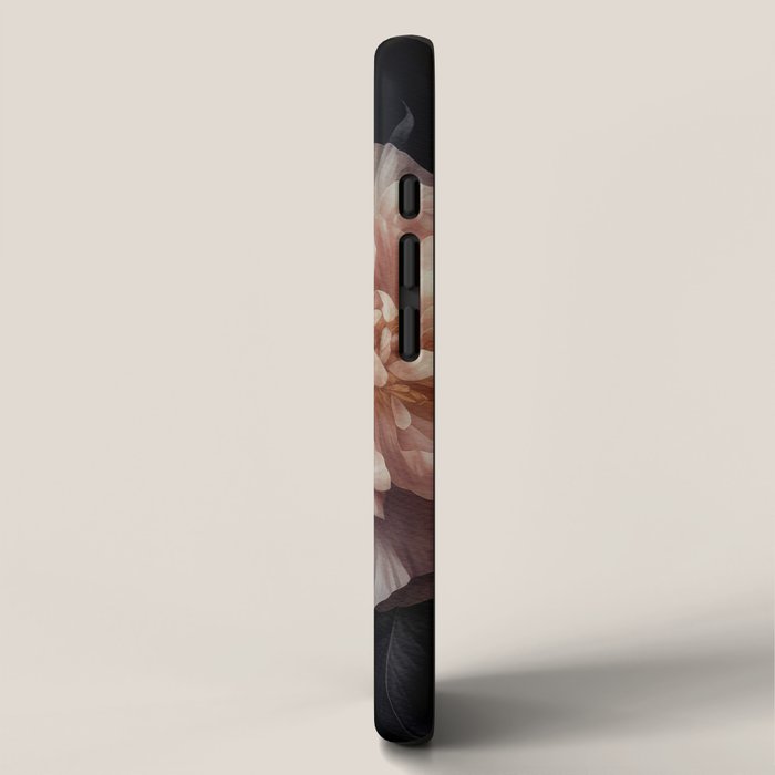 Moody Vintage Dark Baroque Florals  iPhone Case Gallery Image 2