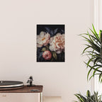 Moody Vintage Dark Baroque Florals  Poster Gallery Image 2