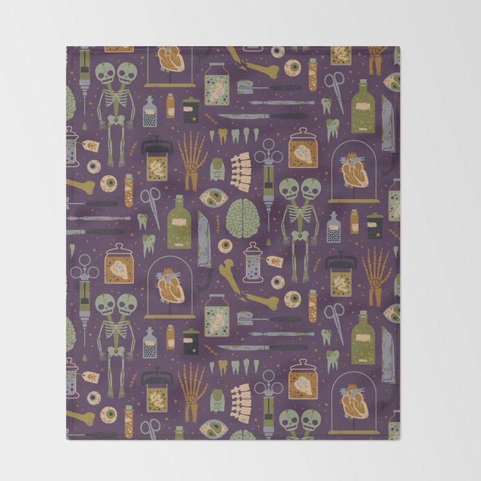 Oddities Throw Blanket Gallery Image 2