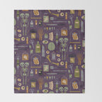 Oddities Throw Blanket Gallery Image 2