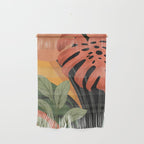 Abstract Art Tropical Leaves 109 Wall Hanging Gallery Image 1