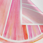 Summer Citrus Party Watercolor Wall Tapestry Gallery Image 3