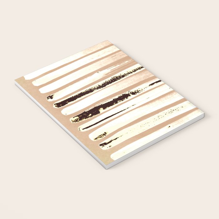 Brown Earth Lines Notebook Gallery Image 3