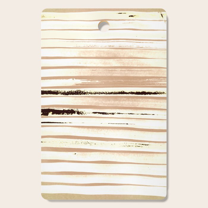 Brown Earth Lines Cutting Board Gallery Image 1