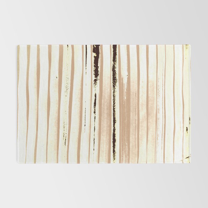 Brown Earth Lines Rug Gallery Image 2