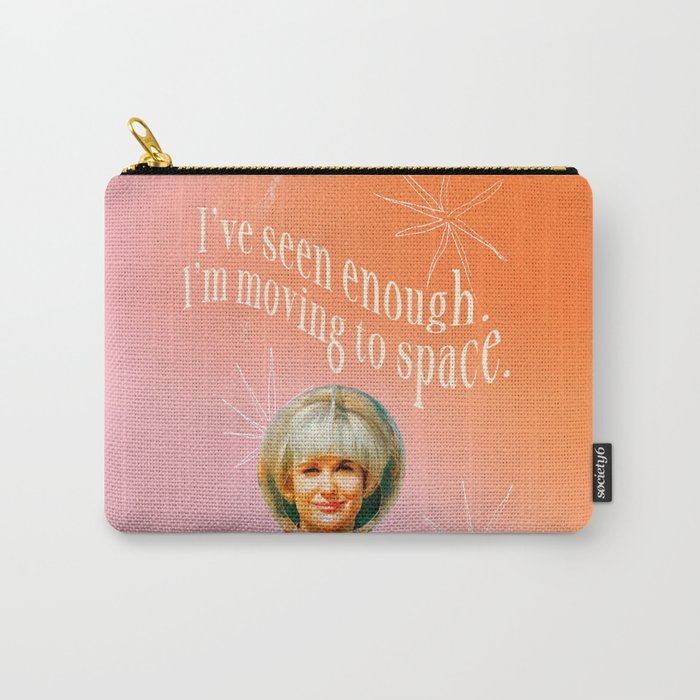 Moving to Space Carry All Pouch Gallery Image 1