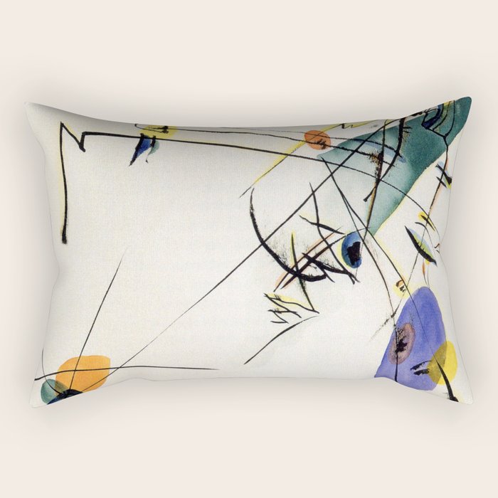 Wassily Kandinsky Simple Rectangular Pillow Gallery Image 1