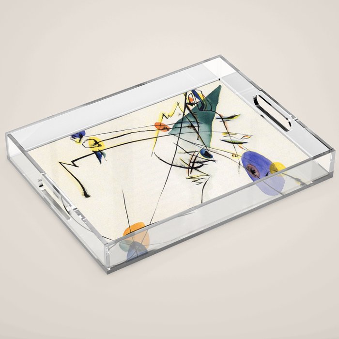 Wassily Kandinsky Simple Acrylic Tray Gallery Image 1