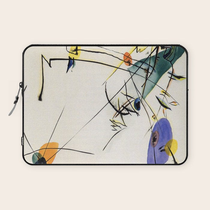 Wassily Kandinsky Simple Laptop Sleeve Gallery Image 1