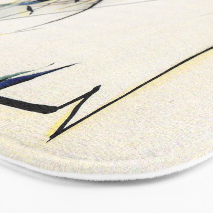 Wassily Kandinsky Simple Bath Mat Gallery Image 3