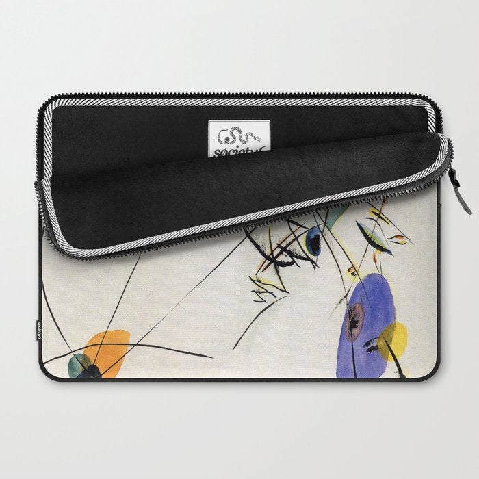 Wassily Kandinsky Simple Laptop Sleeve Gallery Image 2