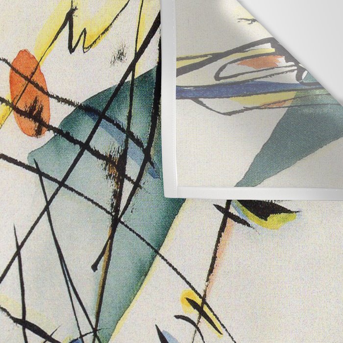 Wassily Kandinsky Simple Wall Tapestry Gallery Image 3