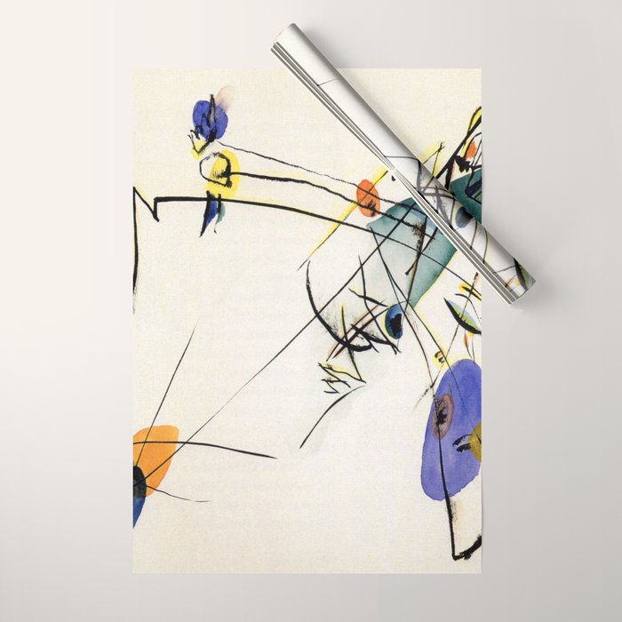 Wassily Kandinsky Simple Wrapping Paper Gallery Image 1
