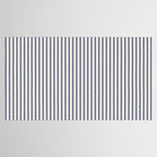 Blue And Cream Striped Tablecloth Gallery Image 2