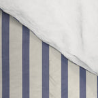 Blue And Cream Striped Comforter Gallery Image 4