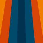 Bright 70's Retro Stripes Coffee Mug Gallery Image 2