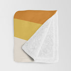 Bright 70's Retro Stripes Throw Blanket Gallery Image 3