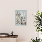 Owls Illustrated Chart Poster Gallery Image 2