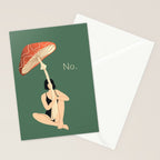 Mushroom Defiance  Stationery Card Gallery Image 2
