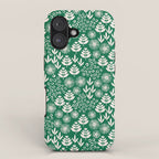 Retro Forest Flora Pattern iPhone Case Gallery Image 1
