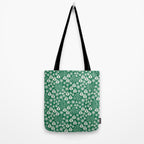 Retro Forest Flora Pattern Tote Bag Gallery Image 2