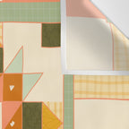 Vintage Quilt Square Wall Tapestry Gallery Image 3