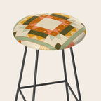 Vintage Quilt Square Stool Gallery Image 2