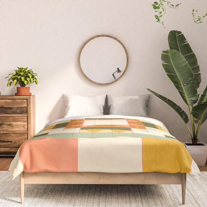 Vintage Quilt Square Comforter Gallery Image 3