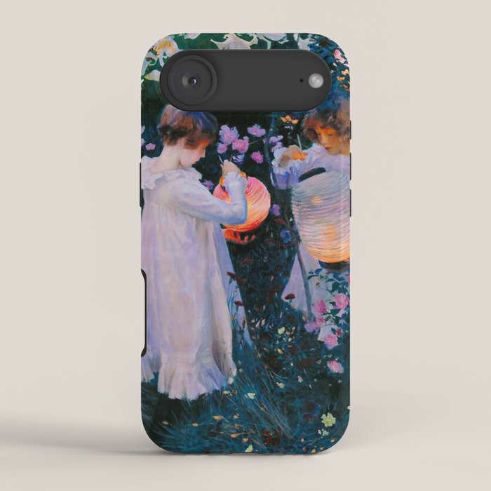 John Singer Sargent Oeillet, Lily, Lily, Rose (1886) iPhone Case Gallery Image 2
