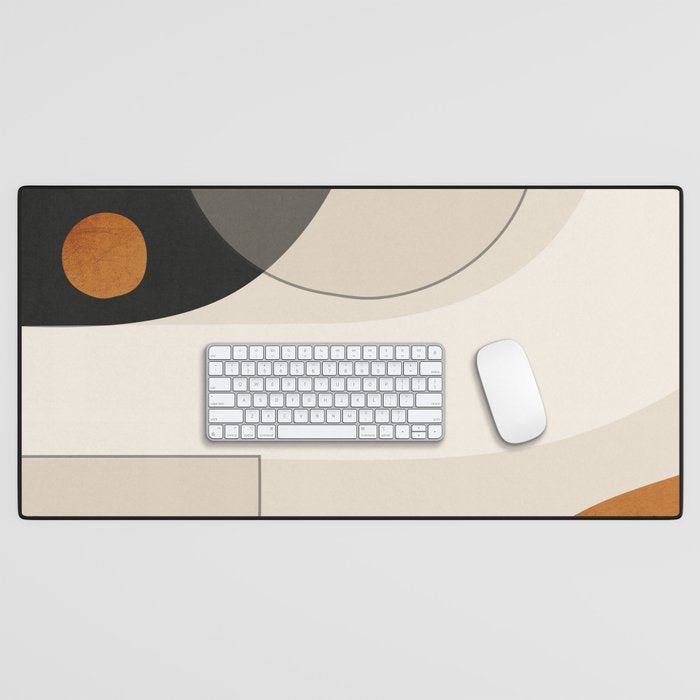 Abstract Minimal Shapes 133 Desk Mat Gallery Image 1