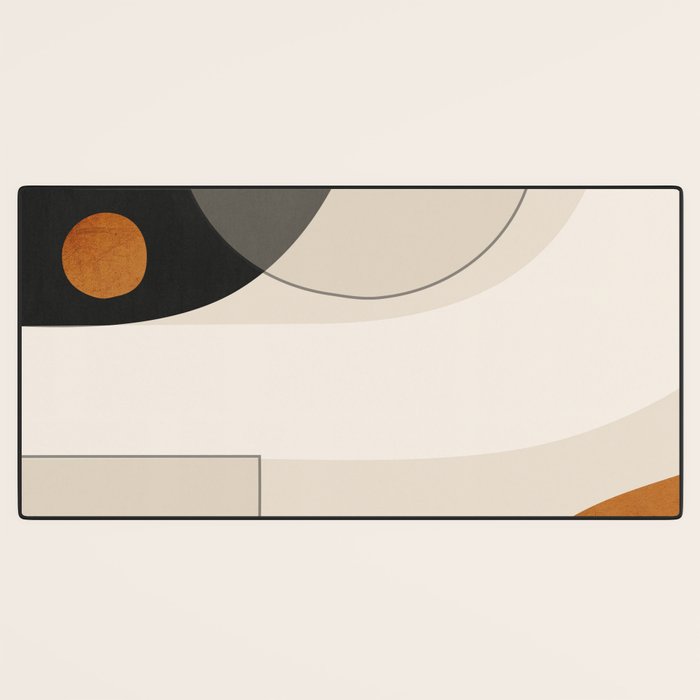 Abstract Minimal Shapes 133 Desk Mat Gallery Image 3