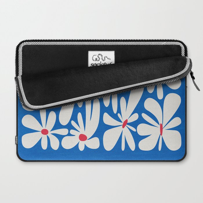 Bloom: Cobalt Blue Matisse Color Series 02 Laptop Sleeve Gallery Image 2