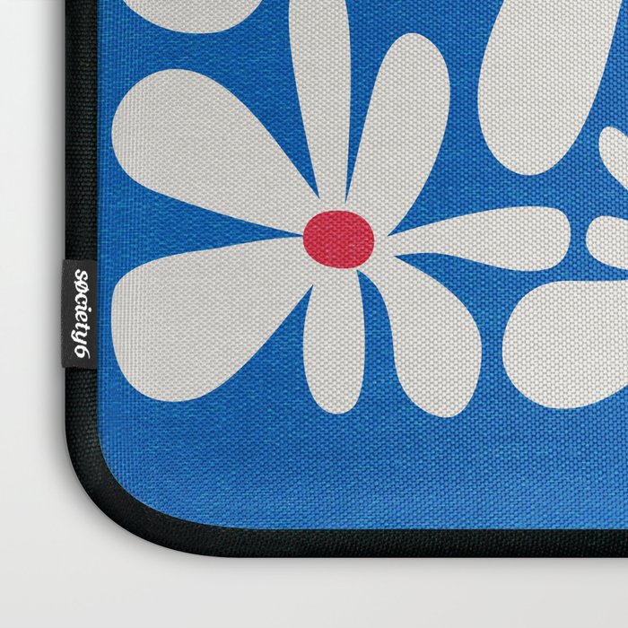 Bloom: Cobalt Blue Matisse Color Series 02 Laptop Sleeve Gallery Image 3