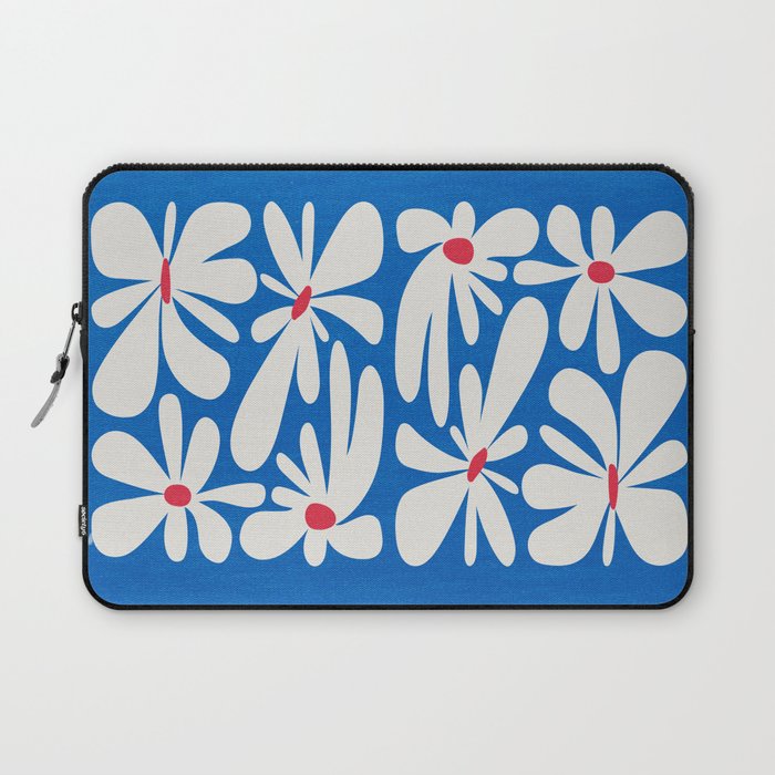 Bloom: Cobalt Blue Matisse Color Series 02 Laptop Sleeve Gallery Image 1